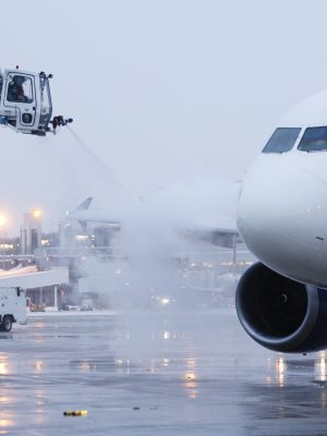 ۱۰۱۲۱۶_Delta winter ops Delta Airlines winter operations at Minneapolis/St. Paul International Airport in Bloomington, Minn., on Thursday, December 16, 2010.